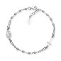 BRACCIALE ROSARIO ARGENTO DIAMANTATO AMEN BRACCIALE ROSARIO ARGENTO DIAMANTATO AMEN