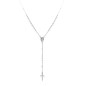 ROSARIO CLASSICO ARGENTO DIAMANTATO DONNA AMEN ROSARIO CLASSICO ARGENTO DIAMANTATO DONNA AMEN