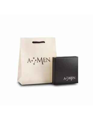  ROSARIO CLASSICO ARGENTO ROSE'  AMEN 