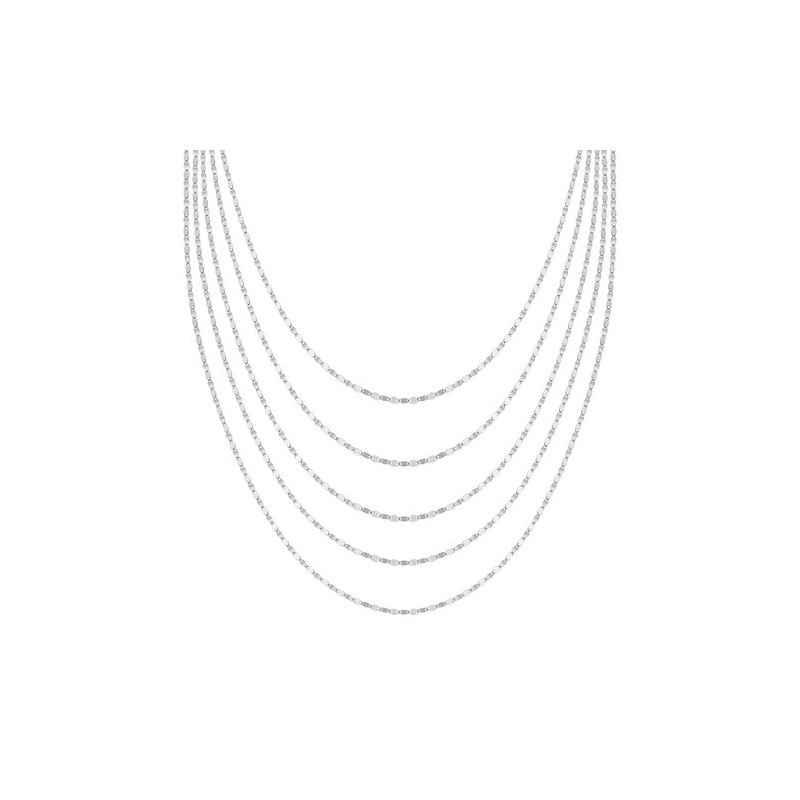 COLLANA MULTIFILO PIATTA DONNA AMEN ELEGANCE COLLANA MULTIFILO PIATTA DONNA AMEN ELEGANCE