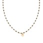 COLLANA CUORE SMALTO NERO DONNA AMEN COLLANA CUORE SMALTO NERO DONNA AMEN