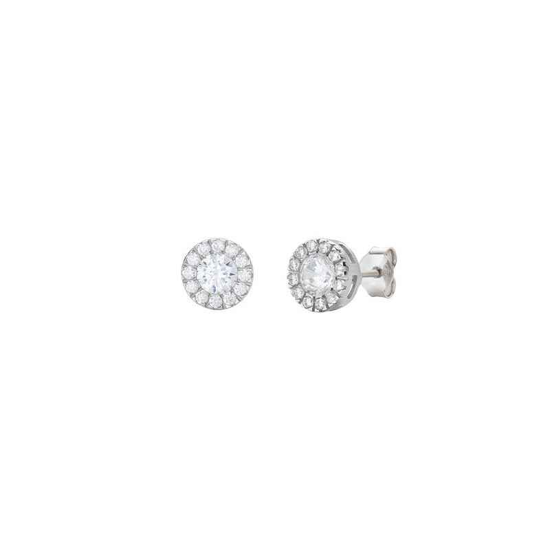 ORECCHINI ROYAL ZIRCONI BIANCHI DONNA AMEN ORECCHINI ROYAL ZIRCONI BIANCHI DONNA AMEN