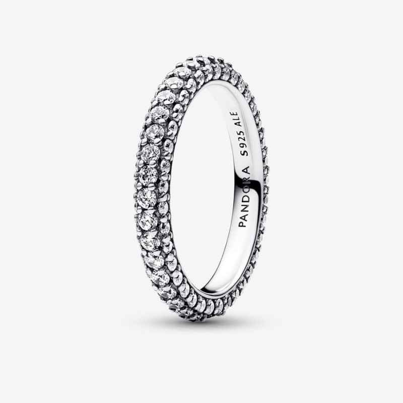 ANELLO PAVE' FASCIA SINGOLA MIS.54 DONNA PANDORA ANELLO PAVE' FASCIA SINGOLA MIS.54 DONNA PANDORA