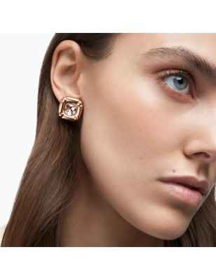 ORECCHINI A LOBO DULCIS ROSA DONNA SWAROVSKI 