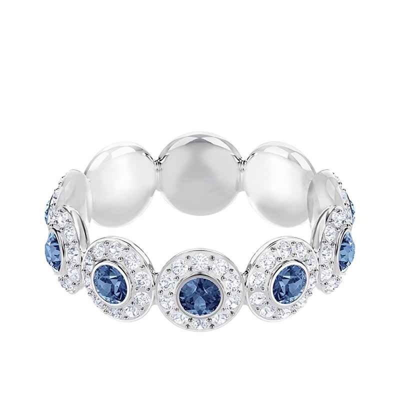 ANELLO ANGELIC BLU RODIO M50 DONNA SWAROVSKI ANELLO ANGELIC BLU RODIO M50 DONNA SWAROVSKI