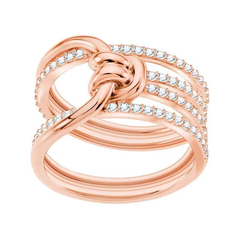 ANELLO LIFELONG WIDE ROSE M58 DONNA SWAROVSKI ANELLO LIFELONG WIDE ROSE M58 DONNA SWAROVSKI