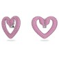 ORECCHINI CLIP UNA CUORE GRANDI ROSA DONNA SWAROVSKI ORECCHINI CLIP UNA CUORE GRANDI ROSA DONNA SWAROVSKI