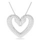 COLLANA PENDENTE CUORE GRANDE SWAROVSKI UNA COLLANA PENDENTE CUORE GRANDE SWAROVSKI UNA