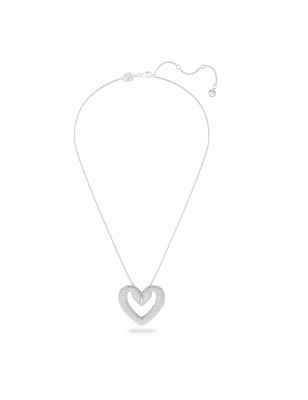 COLLANA PENDENTE CUORE GRANDE SWAROVSKI UNA