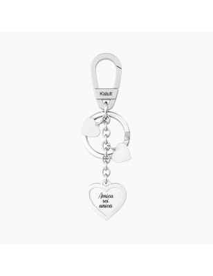 PORTACHIAVI CUORE AMICA SEI UNICA DONNA KIDULT  781010 KIDULT