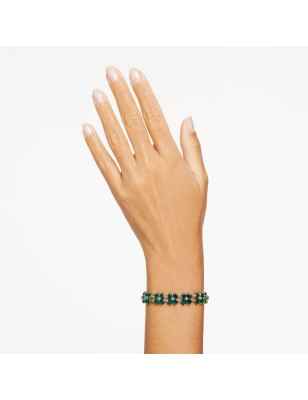 BRACCIALE IDYLLIA QUADRIFOGLI MULTIPLI VERDI SWAROVSKI 5666137 SWAROVSKI