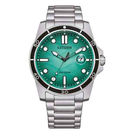 OROLOGIO MARINE 1810 VERDE UOMO CITIZEN  AW1816-89L CITIZEN