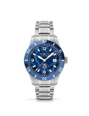 OROLOGIO 1858 ICE SEA AUTOMATIC DATE BLU UOMO MONTBLANC  129369 MONTBLANC
