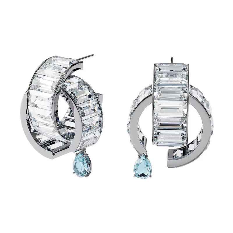 ORECCHINI MATRIX GOCCIA BLUE DONNA SWAROVSKI ORECCHINI MATRIX GOCCIA BLUE DONNA SWAROVSKI
