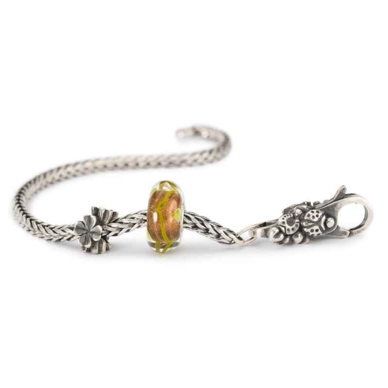 BRACCIALE PORTAFORTUNA 21CM DONNA TROLLBEADS BRACCIALE PORTAFORTUNA 21CM DONNA TROLLBEADS