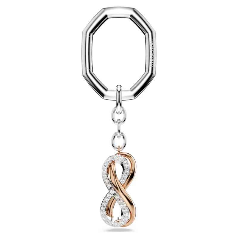 PORTACHIAVI INFINITO MIX DI FINITURE DONNA SWAROVSKI PORTACHIAVI INFINITO MIX DI FINITURE DONNA SWAROVSKI