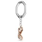 PORTACHIAVI INFINITO MIX DI FINITURE DONNA SWAROVSKI PORTACHIAVI INFINITO MIX DI FINITURE DONNA SWAROVSKI
