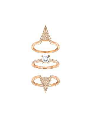 ANELLO FUNK ROSE GOLD M55 SET 3 DONNA SWAROVSKI  5241272 SWAROVSKI