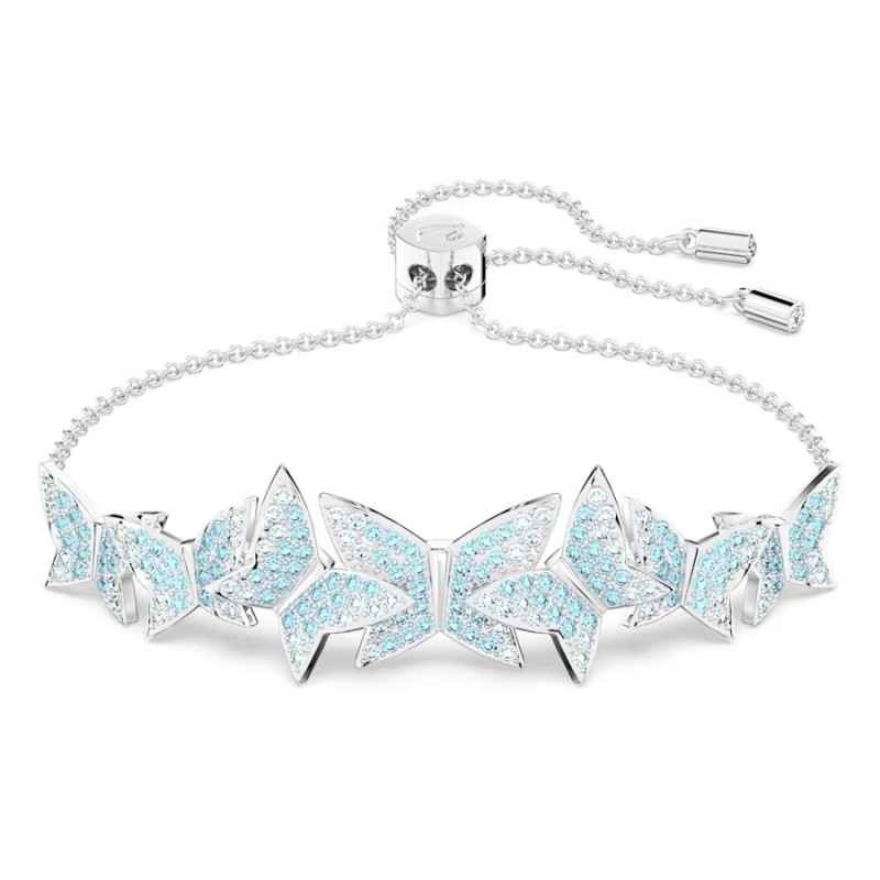 BRACCIALE LILIA FARFALLA BLU DONNA SWAROVSKI BRACCIALE LILIA FARFALLA BLU DONNA SWAROVSKI