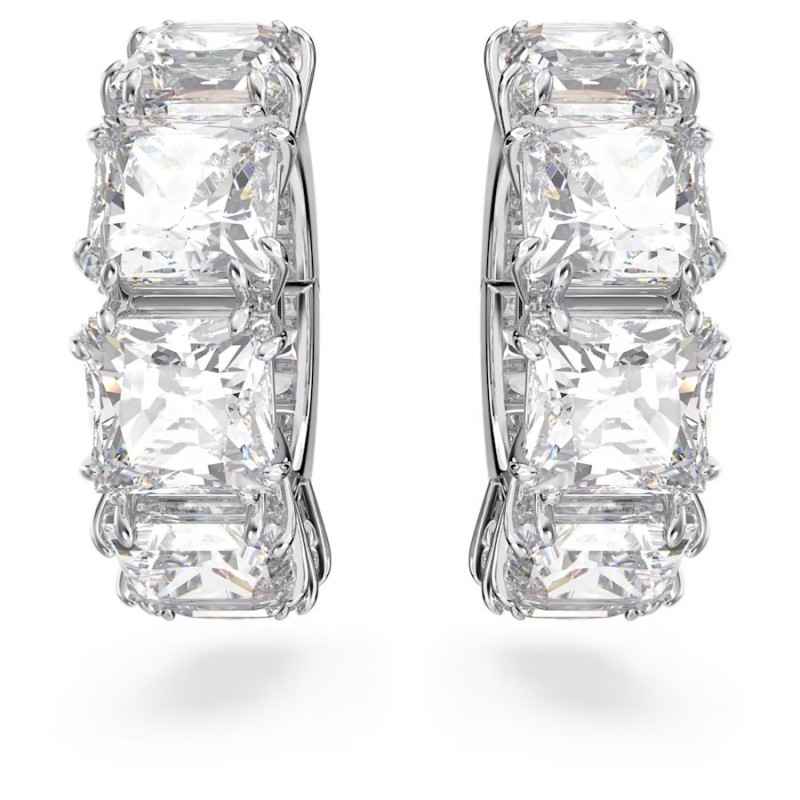ORECCHINI MILLENIA A CLIP BIANCHI DONNA SWAROVSKI 