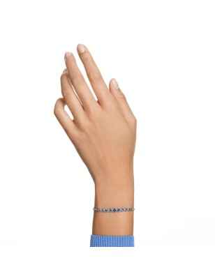 BRACCIALE EMILY BLU PLACCATO RODIO DONNA SWAROVSKI  5663394 SWAROVSKI