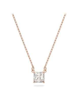 COLLANA ATTRACT TAGLIO SQUADRATO BIANCO DONNA SWAROVSKI  5510698 SWAROVSKI