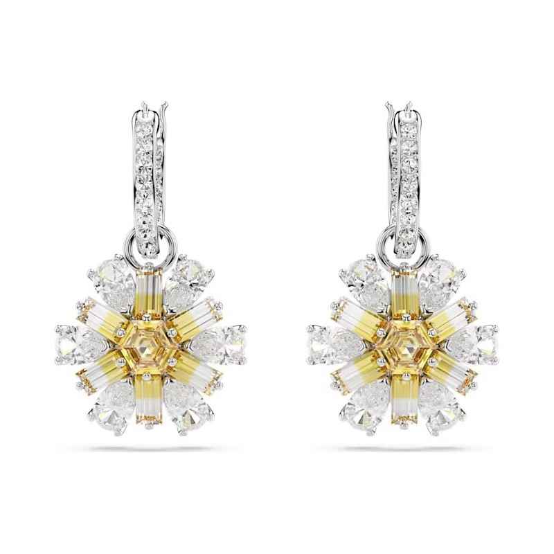 ORECCHINI PENDENTI IDYLLIA FIORE GIALLI SWAROVSKI ORECCHINI PENDENTI IDYLLIA FIORE GIALLI SWAROVSKI