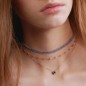 COLLANA 3 FILI TANZANITE DONNA MAMAN ET SOPHIE DROPS COLLANA 3 FILI TANZANITE DONNA MAMAN ET SOPHIE DROPS
