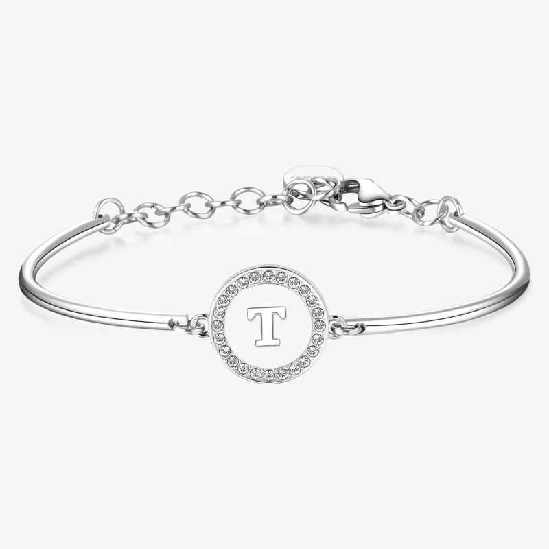 BRACCIALE LETTERA T DONNA BROSWAY CHAKRA BRACCIALE LETTERA T DONNA BROSWAY CHAKRA