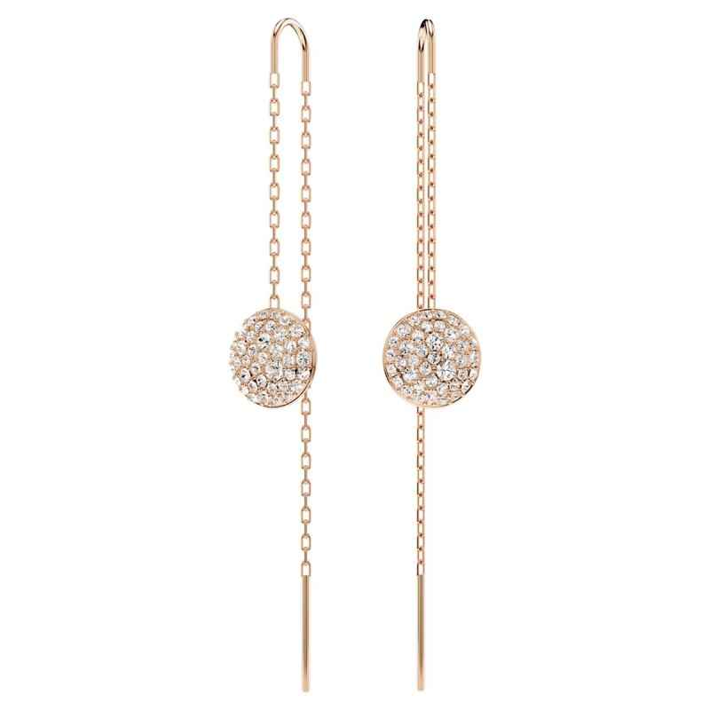 ORECCHINI PENDENTI METEORA ROSE DONNA SWAROVSKI 