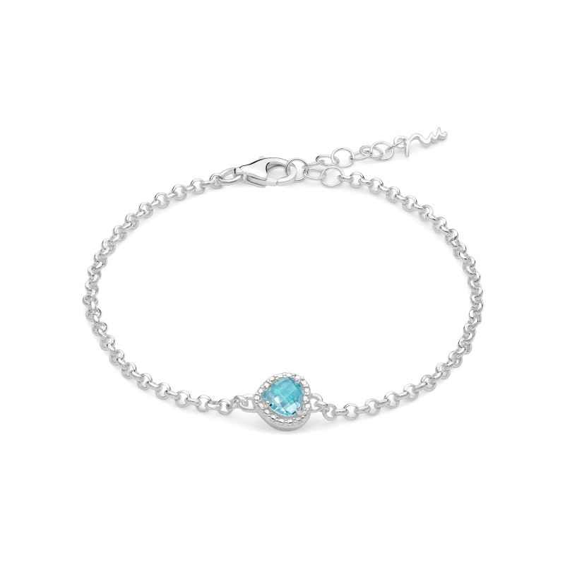 BRACCIALE CUORE DONNA MILUNA GEMMA DEL CIELO BRACCIALE CUORE DONNA MILUNA GEMMA DEL CIELO