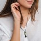 COLLANA ONICE NERO 90CM DONNA TROLLBEADS COLLANA ONICE NERO 90CM DONNA TROLLBEADS