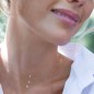 COLLANA DIAMANTE NUDO 0,10 CT DONNA MAMAN ET SOPHIE COLLANA DIAMANTE NUDO 0,10 CT DONNA MAMAN ET SOPHIE