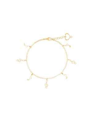 BRACCIALE NOTE E CHIAVI DI VIOLINO DONNA MAMAN ET SOPHIE  BRVIO7MXGI MAMAN ET SOPHIE
