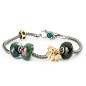 BEAD RUBINO ZOISITE DONNA TROLLBEADS BEAD RUBINO ZOISITE DONNA TROLLBEADS