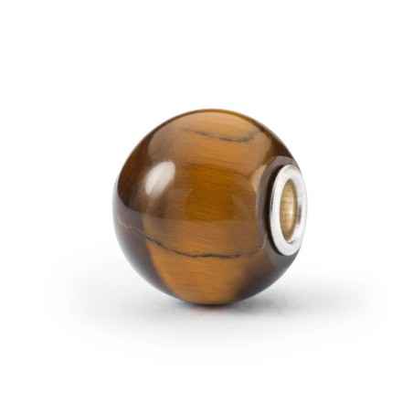 BEAD OCCHIO DI TIGRE ROTONDO GRANDE TROLLBEADS TSTBE-10017 TROLLBEADS