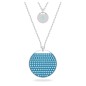 COLLANA PENDENTE BLU DONNA SWAROVSKI GINGER COLLANA PENDENTE BLU DONNA SWAROVSKI GINGER