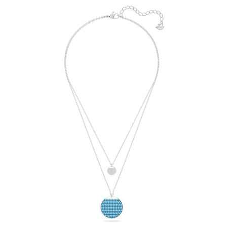 COLLANA PENDENTE BLU DONNA SWAROVSKI GINGER