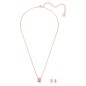 SET MILLENIA ROSA TAGLIO OTTAGONALE DONNA SWAROVSKI 
