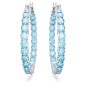 ORECCHINI A CERCHIO MATRIX BLU DONNA SWAROVSKI ORECCHINI A CERCHIO MATRIX BLU DONNA SWAROVSKI