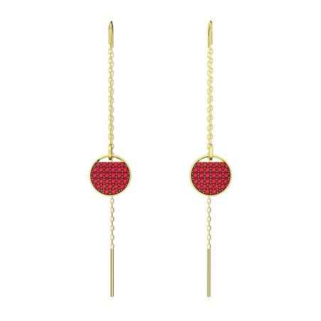 ORECCHINI ROSSI DONNA SWAROVSKI GINGER 5642945 SWAROVSKI