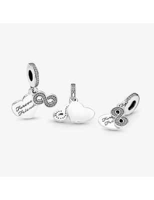 CHARM PENDENTE PENDENTE AMICHE PER SEMPRE DONNA PANDORA 