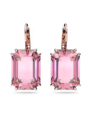 ORECCHINI PENDENTI ROSA DONNA SWAROVSKI MILLENIA