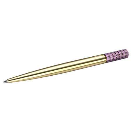 PENNA SFERA VIOLA PLACCATO COLOR ORO SWAROVSKI  5618148 SWAROVSKI