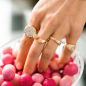 ANELLO FASCETTA DROPS ALTERNATE DONNA RUE DES MILLE ANELLO FASCETTA DROPS ALTERNATE DONNA RUE DES MILLE