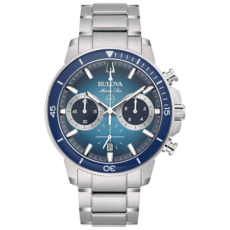OROLOGIO CRONO BLUE UOMO BULOVA MARINE STAR OROLOGIO CRONO BLUE UOMO BULOVA MARINE STAR