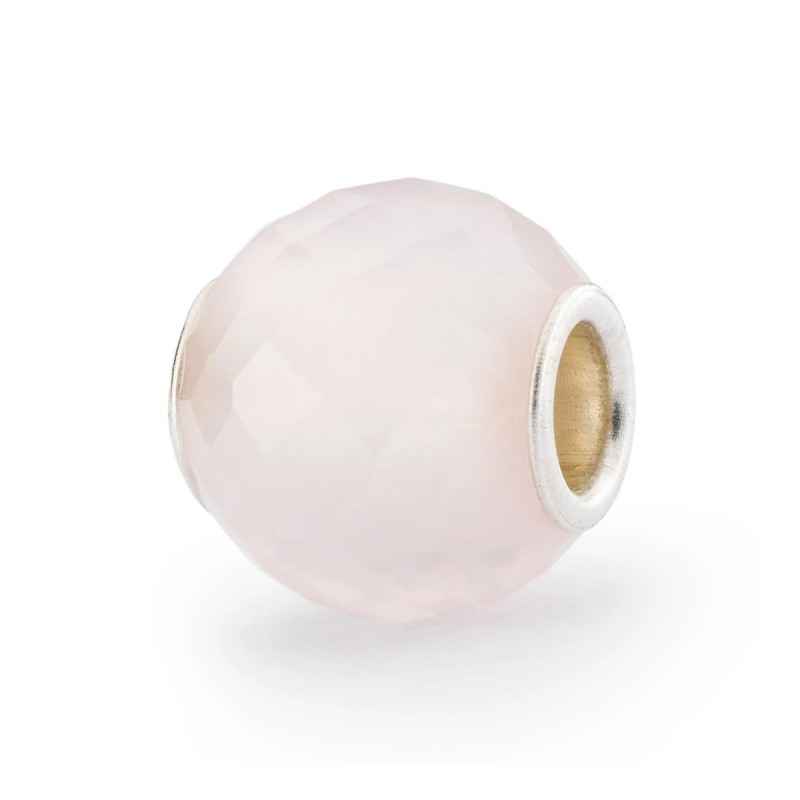 BEAD QUARZO ROSA ROTONDO SFACCETTATO TROLLBEADS