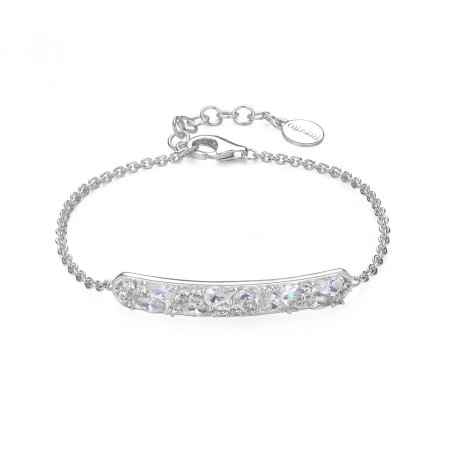 BRACCIALE GEMMA CON ZIRCONI BIANCHI DONNA ROSATO  RZGE17 ROSATO