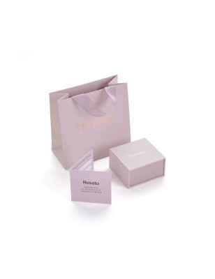 ORECCHINI CERCHIO PLACCATO ORO ROSA DONNA ROSATO  RZBI49 ROSATO