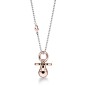 COLLANA SUONAMORE I CIUCCI ORO ROSA DONNA LE BEBE' 